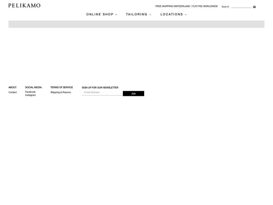 pelikamo.com shopify website screenshot