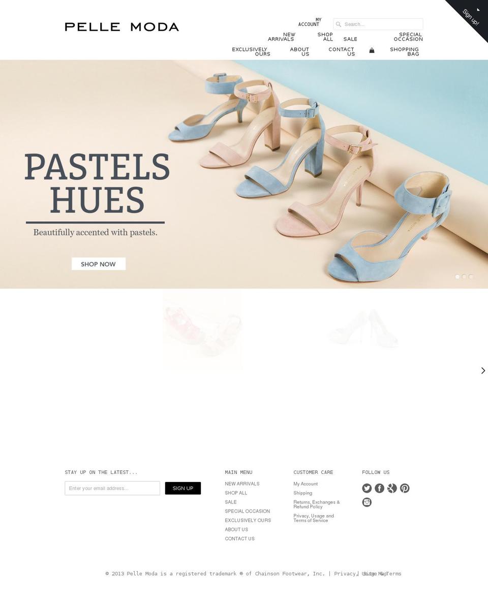 BACKUP of Pelle Moda 3.0 MAY 12, 2015 Shopify theme site example pellemoda.us