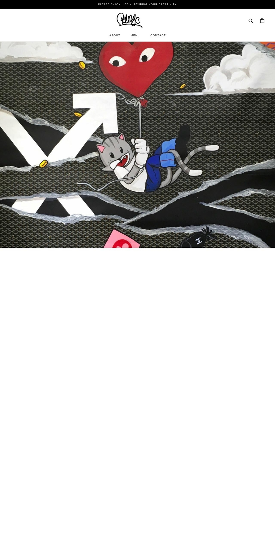 pelnyc.com shopify website screenshot