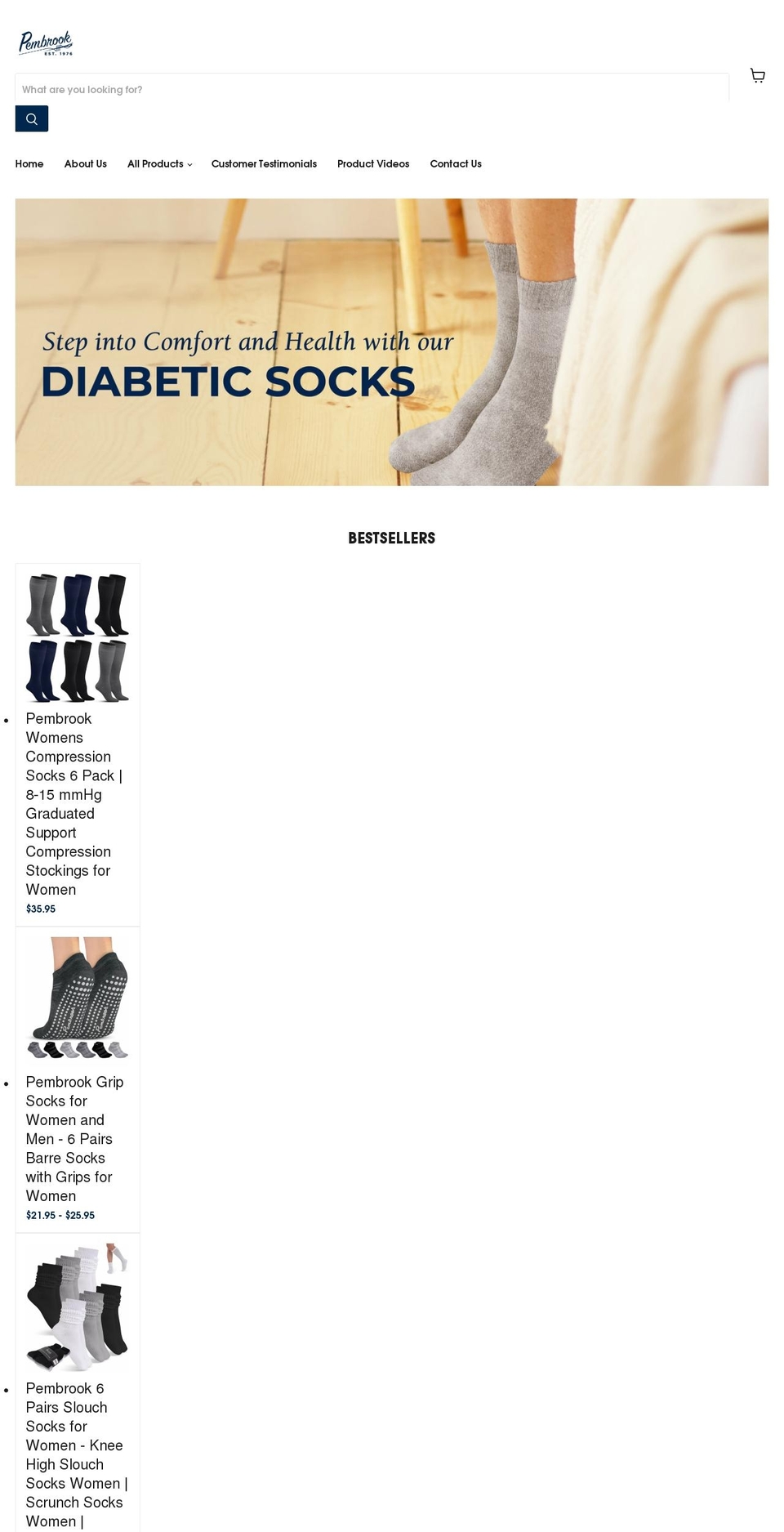 pembrookapparel.com shopify website screenshot