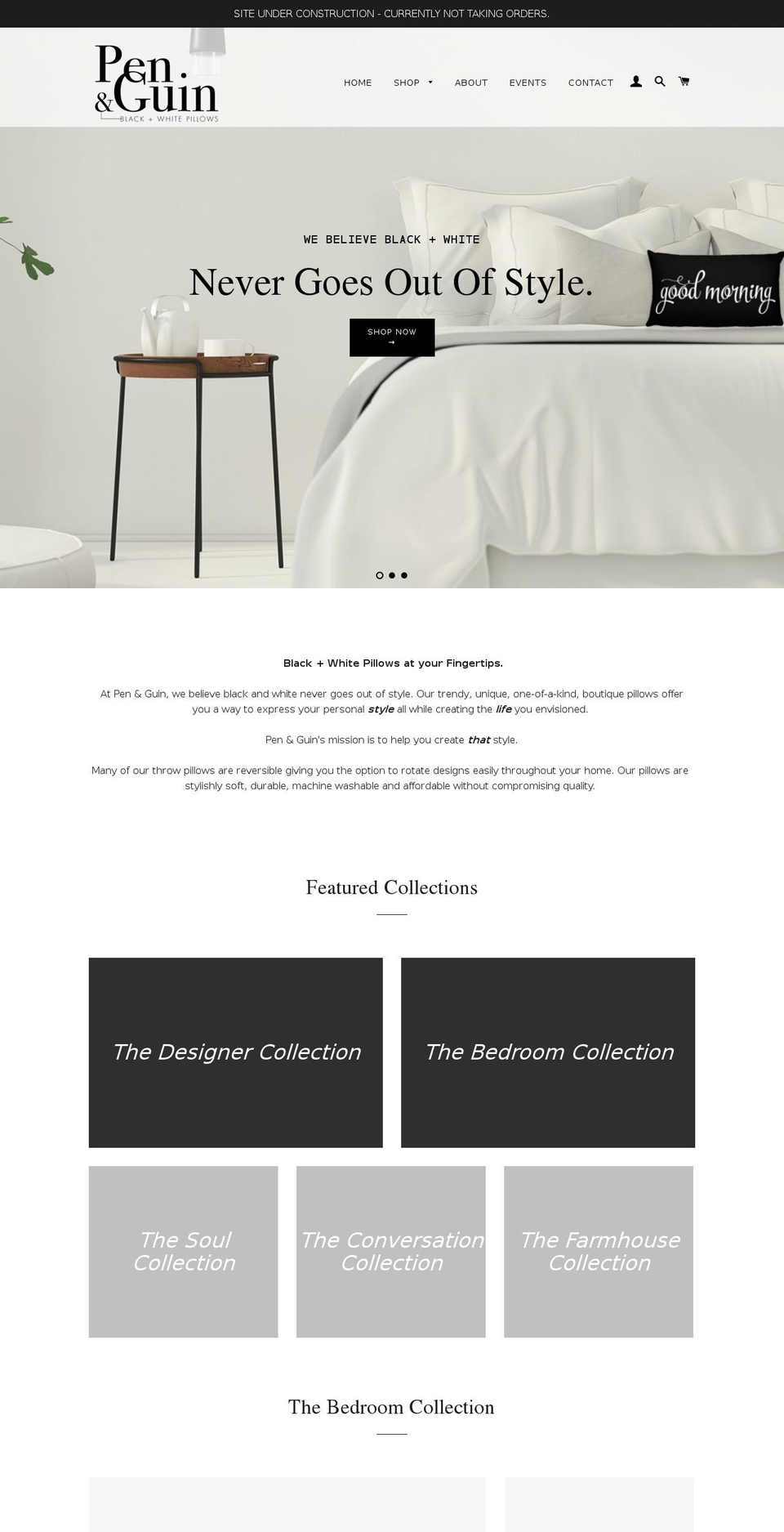 penandguin.com — Shopify storefront screenshot