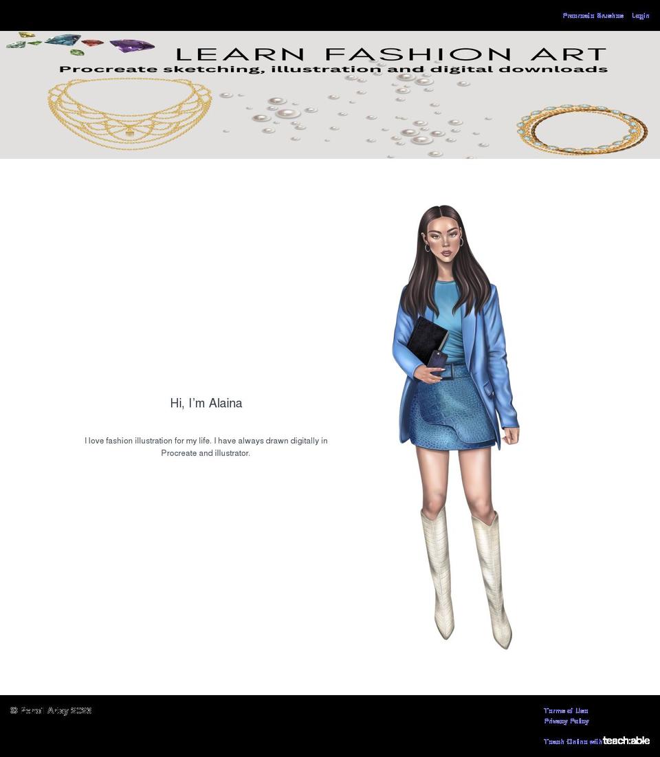 pencilartsy.com shopify website screenshot