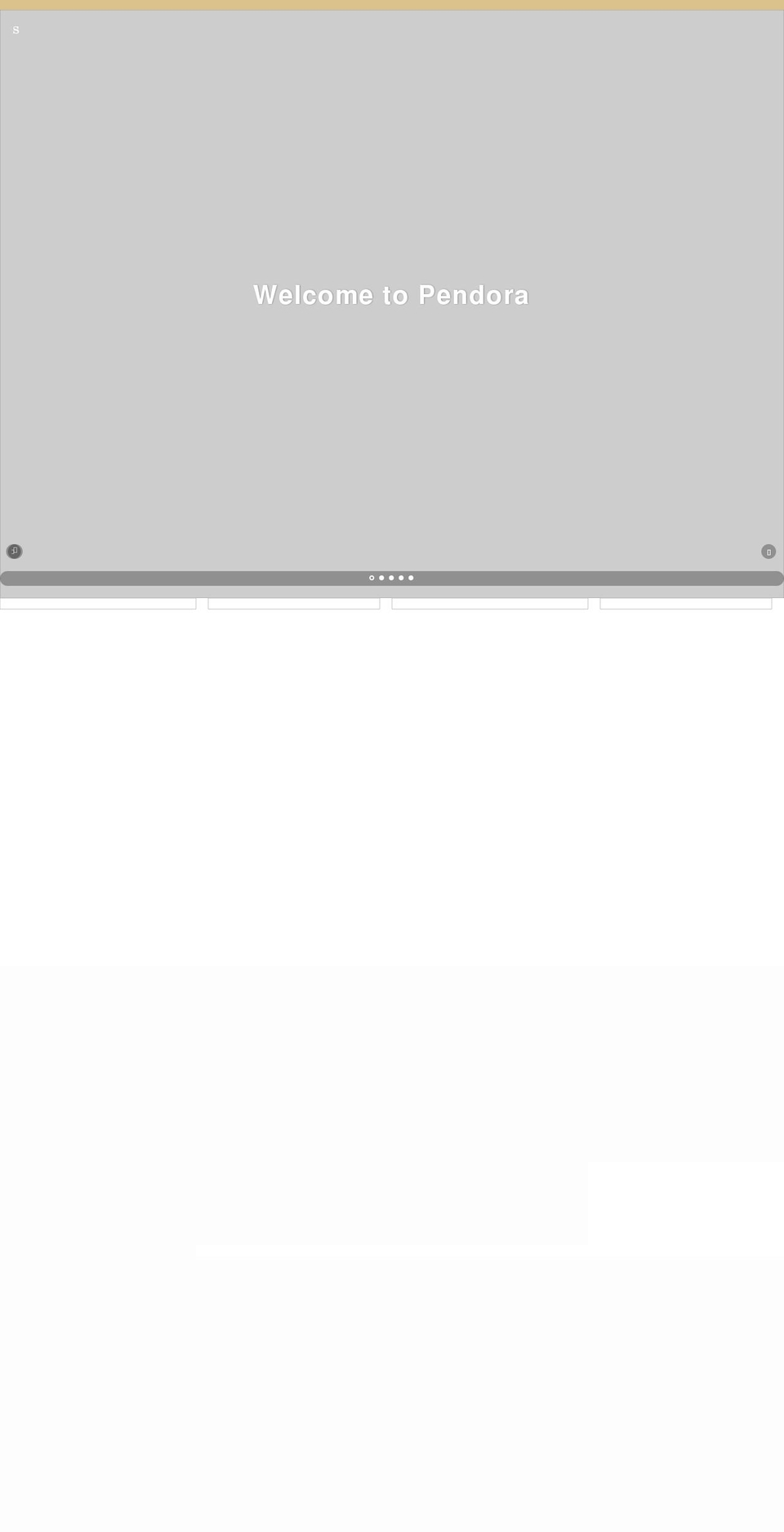 pendorapens.net shopify website screenshot