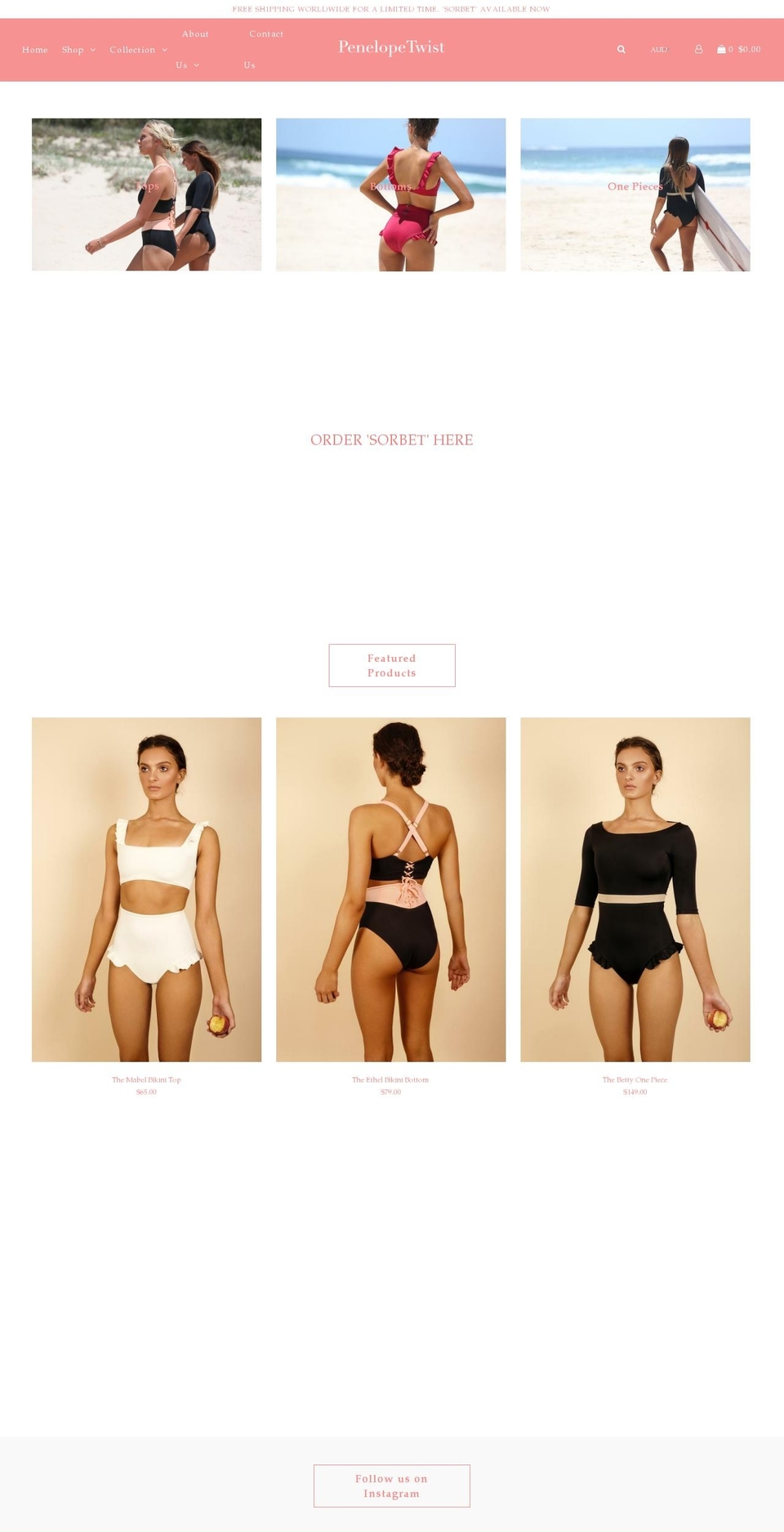 penelopetwist.com — Shopify storefront screenshot