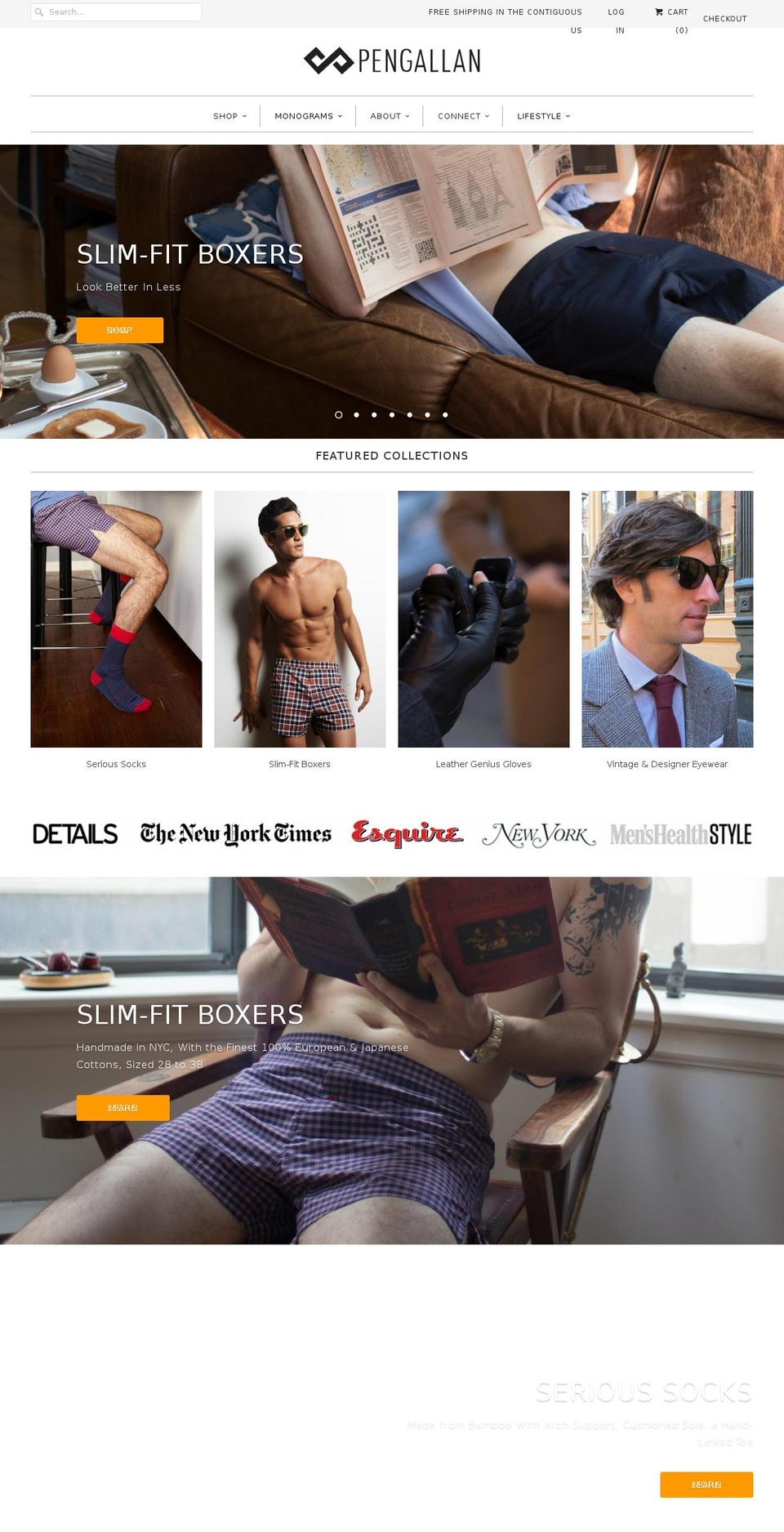 pengallin.com — Shopify storefront screenshot