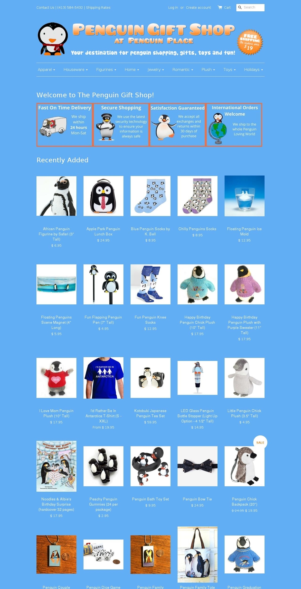 Copy of launchpad-star Shopify theme site example penguinstore.com