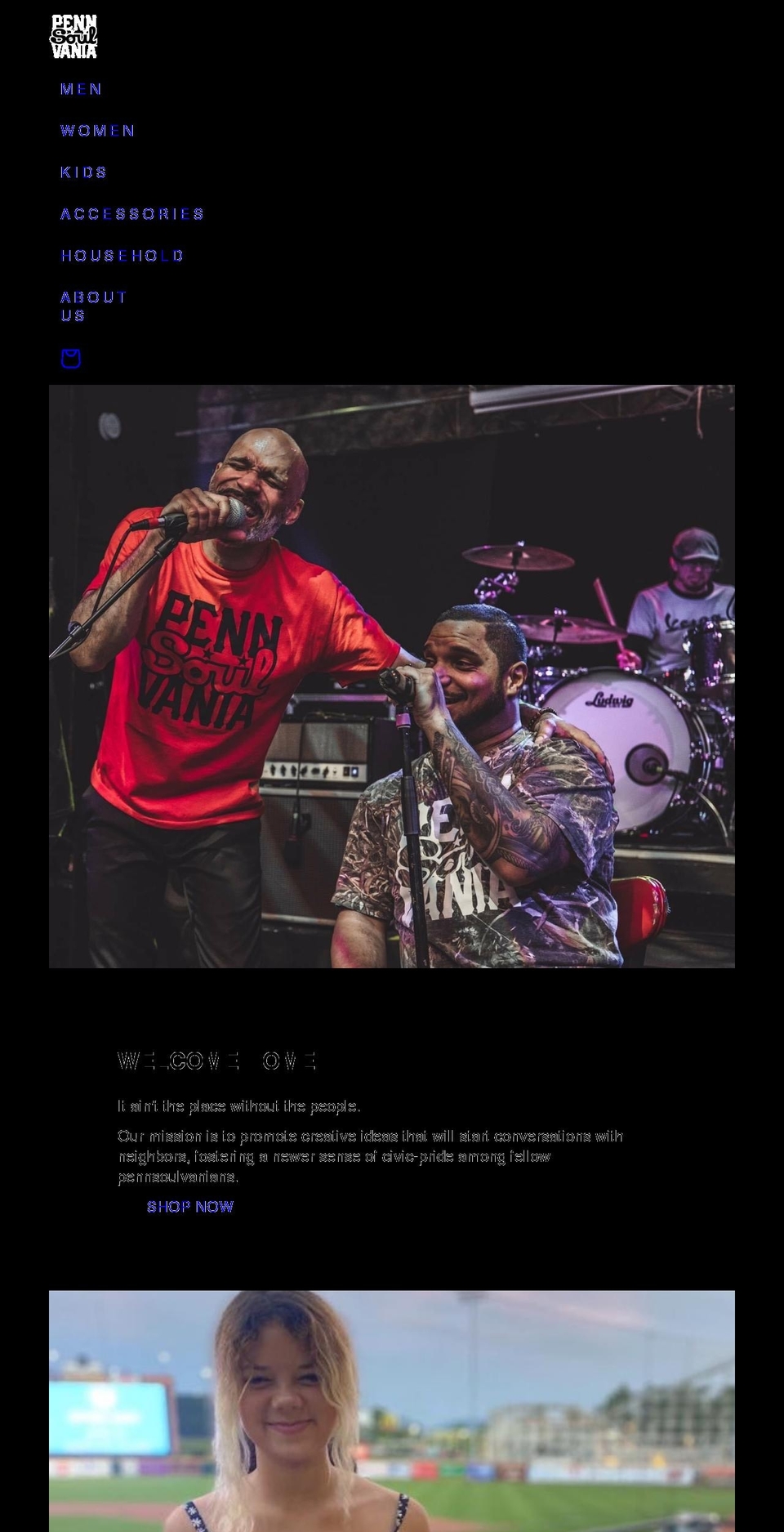 pennamericainc.com shopify website screenshot