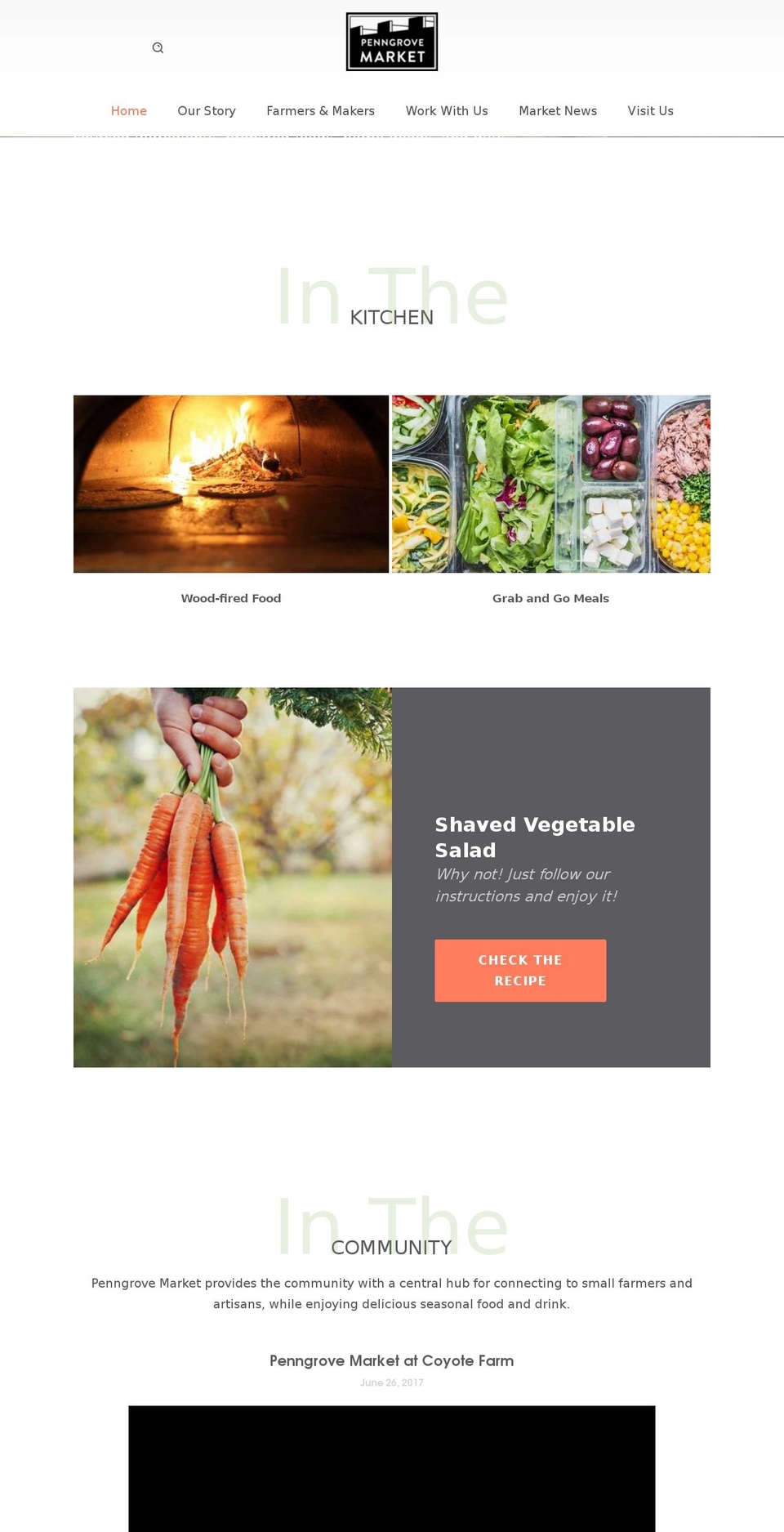 penngrovemarket.com shopify website screenshot