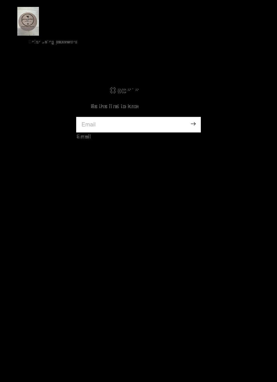 pennyparkerdesignsco.com shopify website screenshot