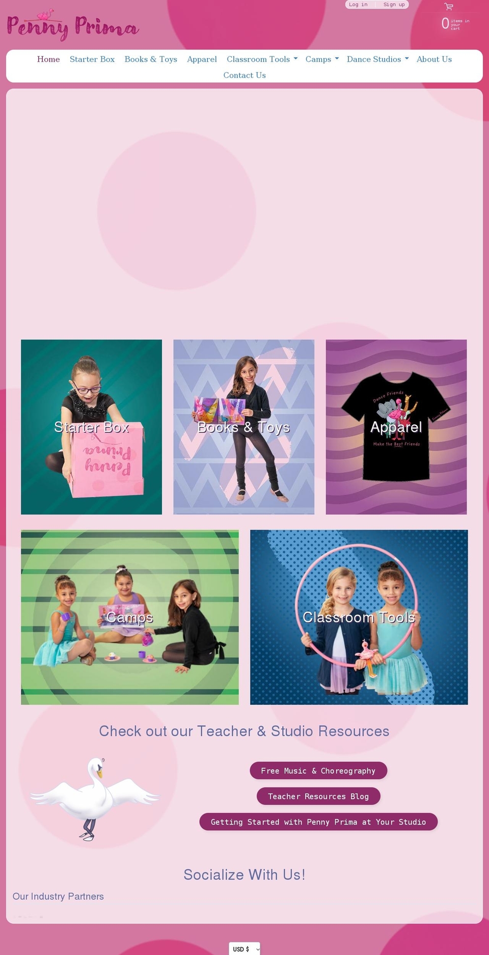 pennyprima.com shopify website screenshot