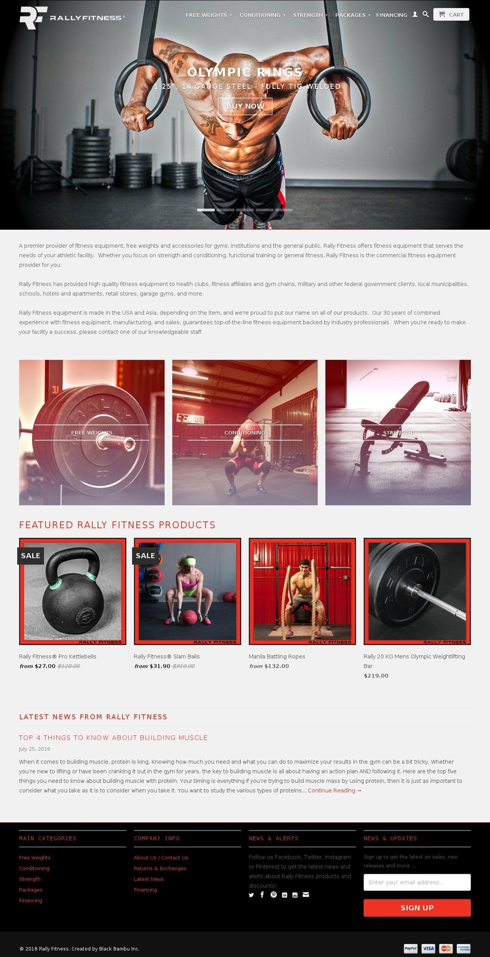 Copy of Retina Shopify theme site example penthousefitness.com