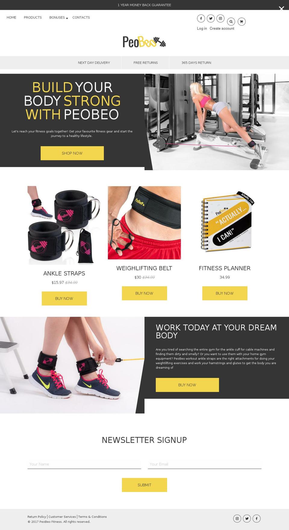 slate-theme Shopify theme site example peobeo.com