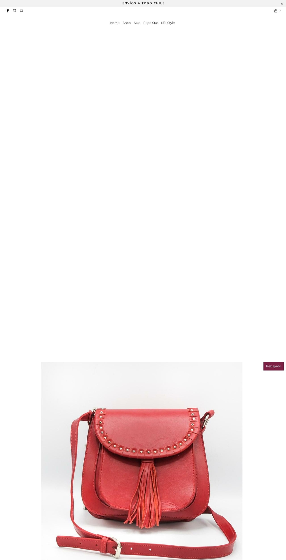 pepasue.com — Shopify store on .com