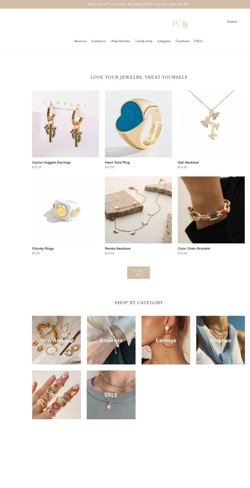 pepitas4u.com shopify website screenshot