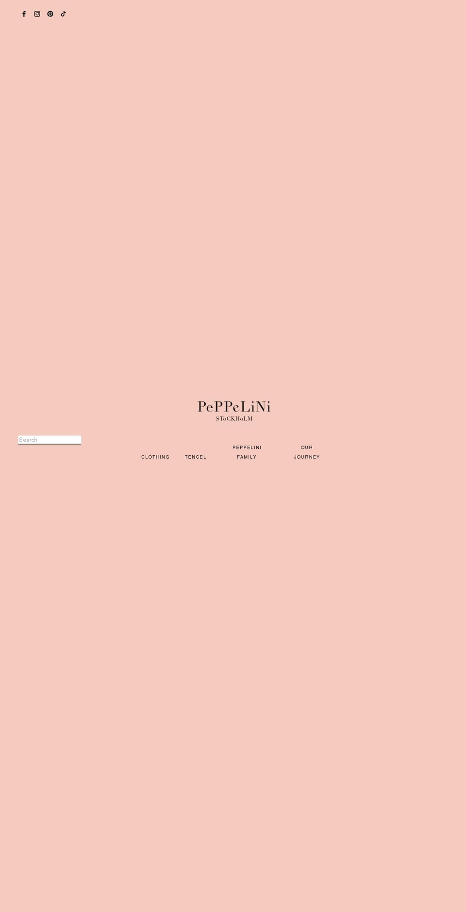 peppelini.com shopify website screenshot