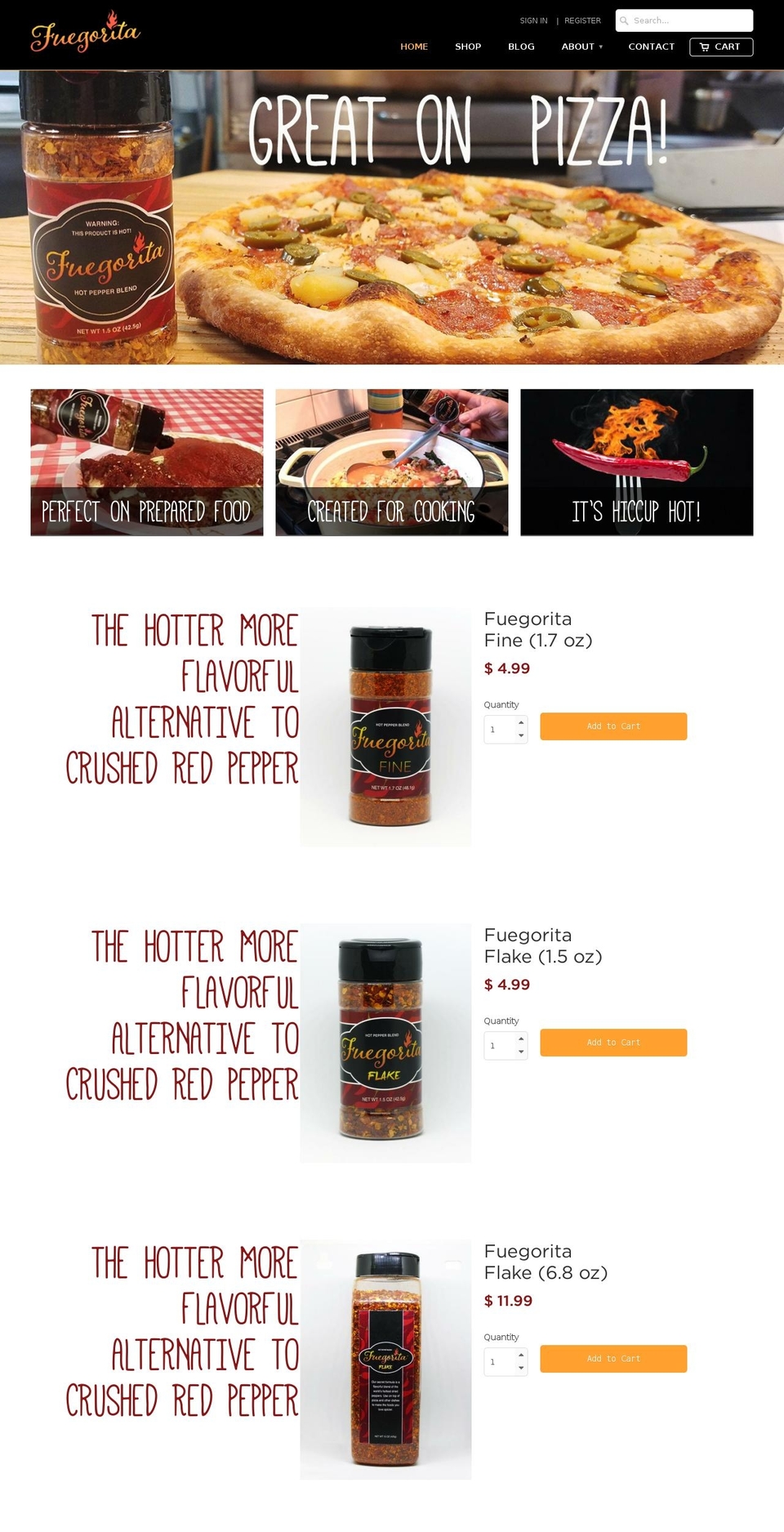 pepperbandits.biz shopify website screenshot