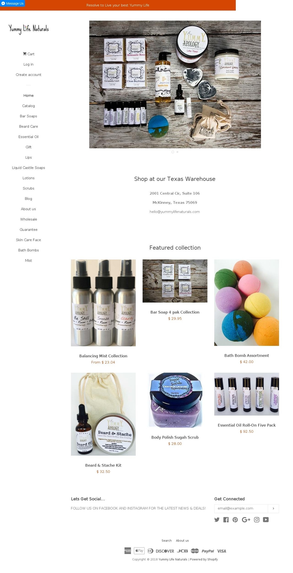 pepperhillnaturals.com — Shopify storefront screenshot