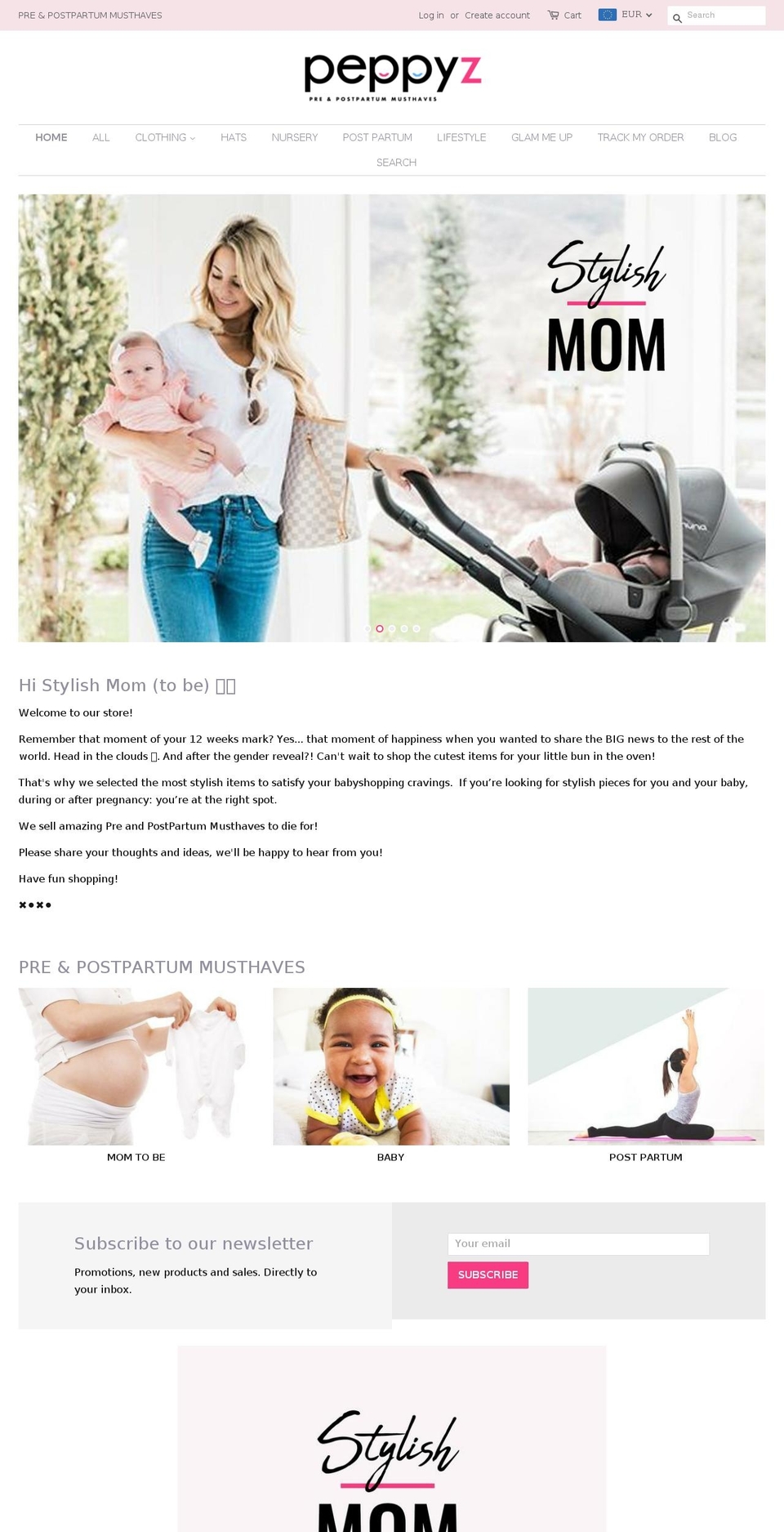 peppyz.com — Shopify storefront screenshot