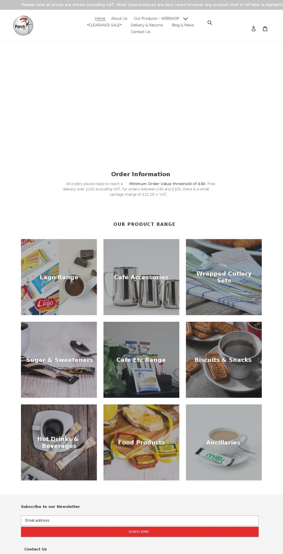 perchuk.com shopify website screenshot