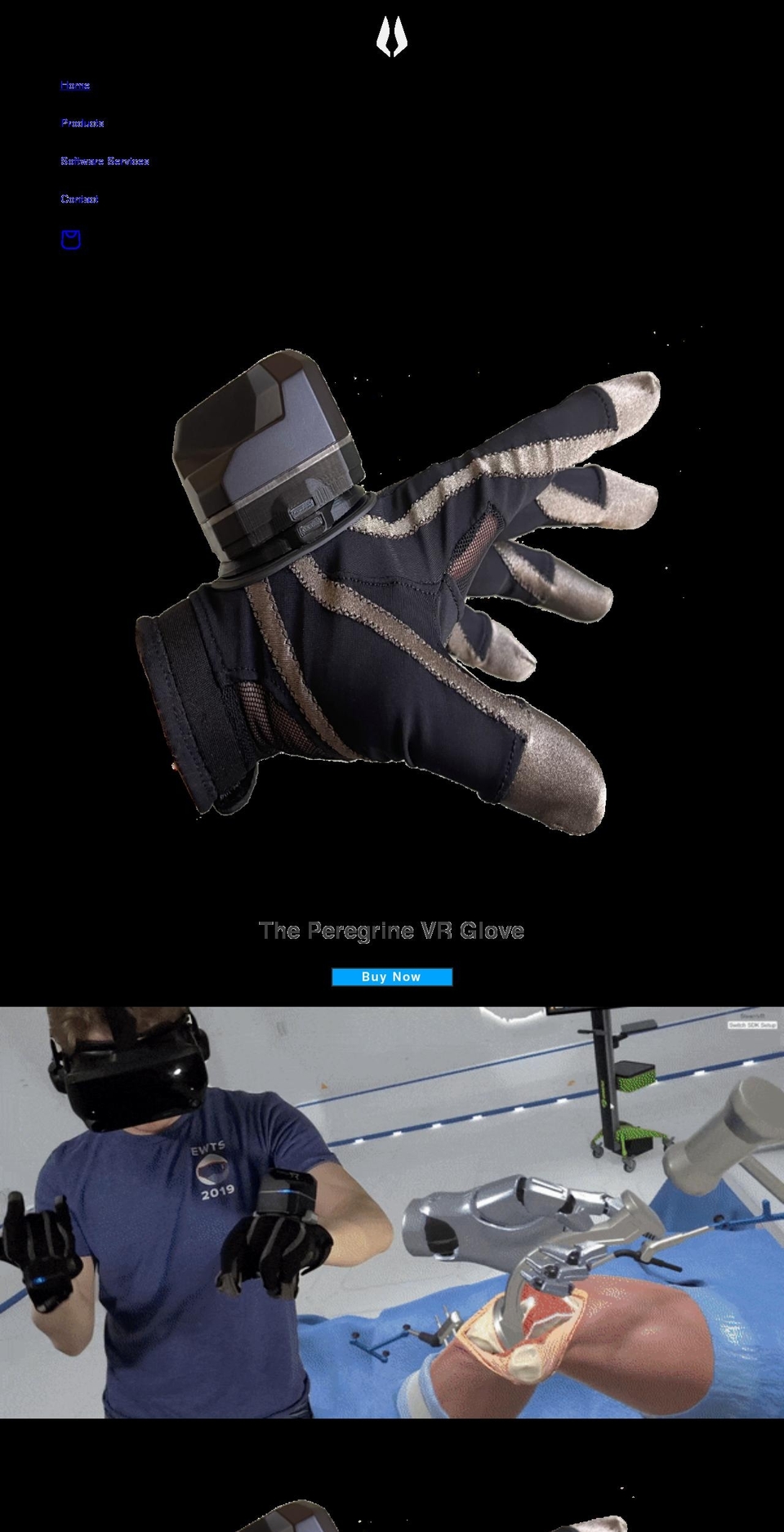 peregrineglove.myshopify.com — Shopify storefront screenshot
