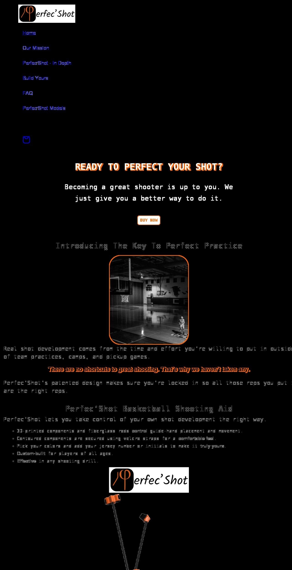perfecshot.com shopify website screenshot