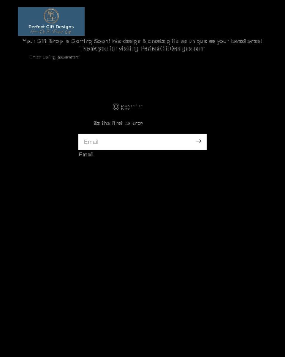 perfectgiftdesigns.com shopify website screenshot