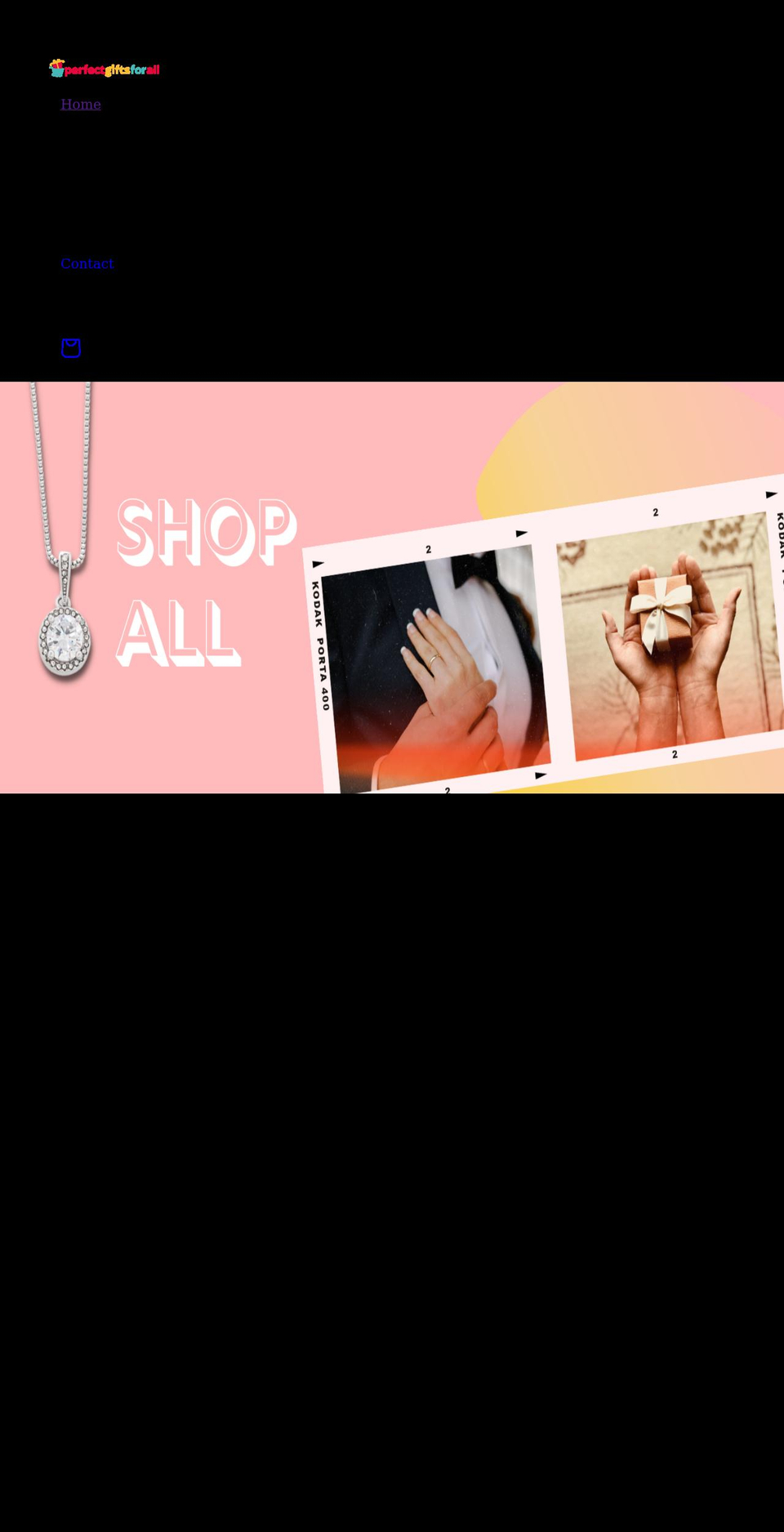 perfectgiftsforall.com shopify website screenshot