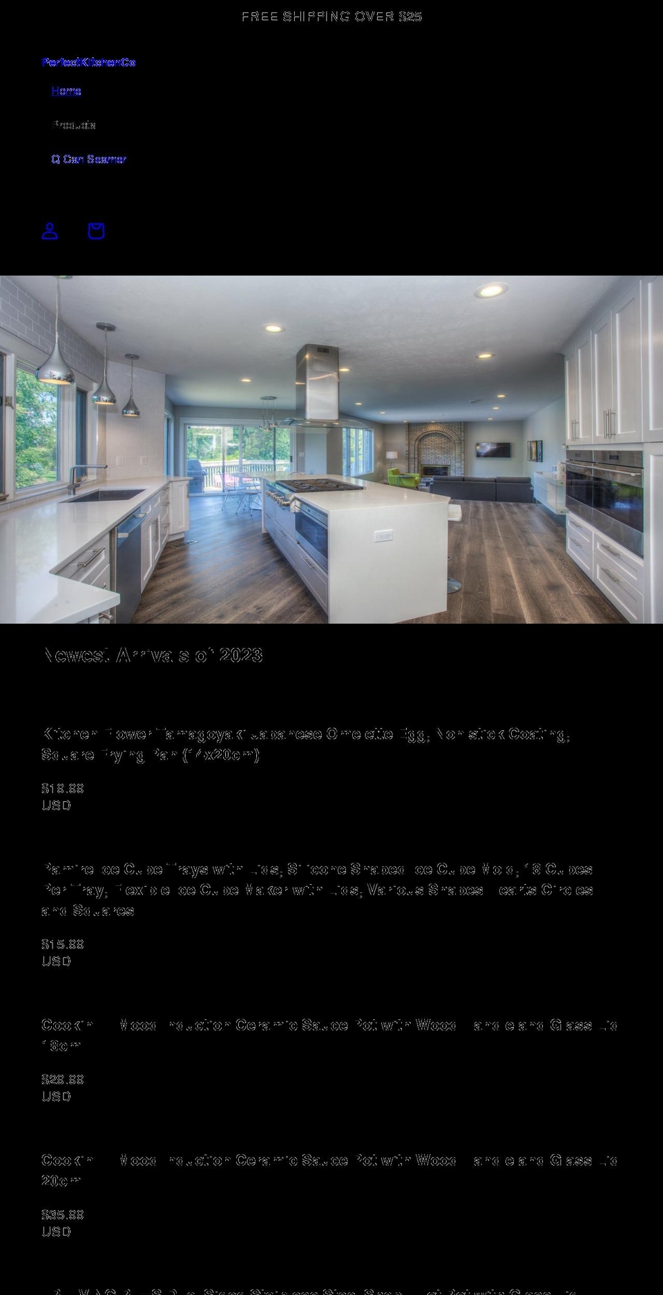 perfectkitchenco.com shopify website screenshot