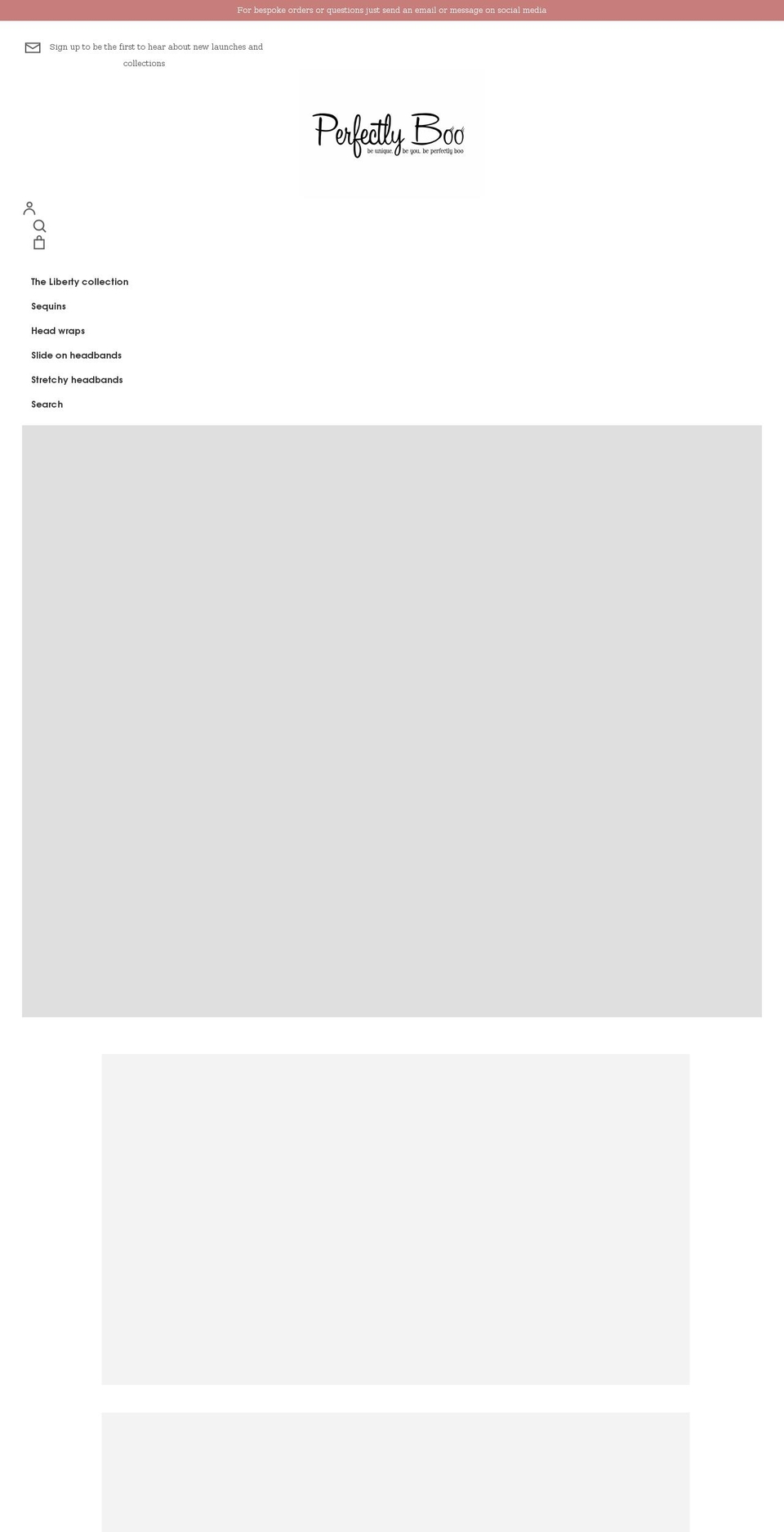 perfectlyboo.co.uk shopify website screenshot