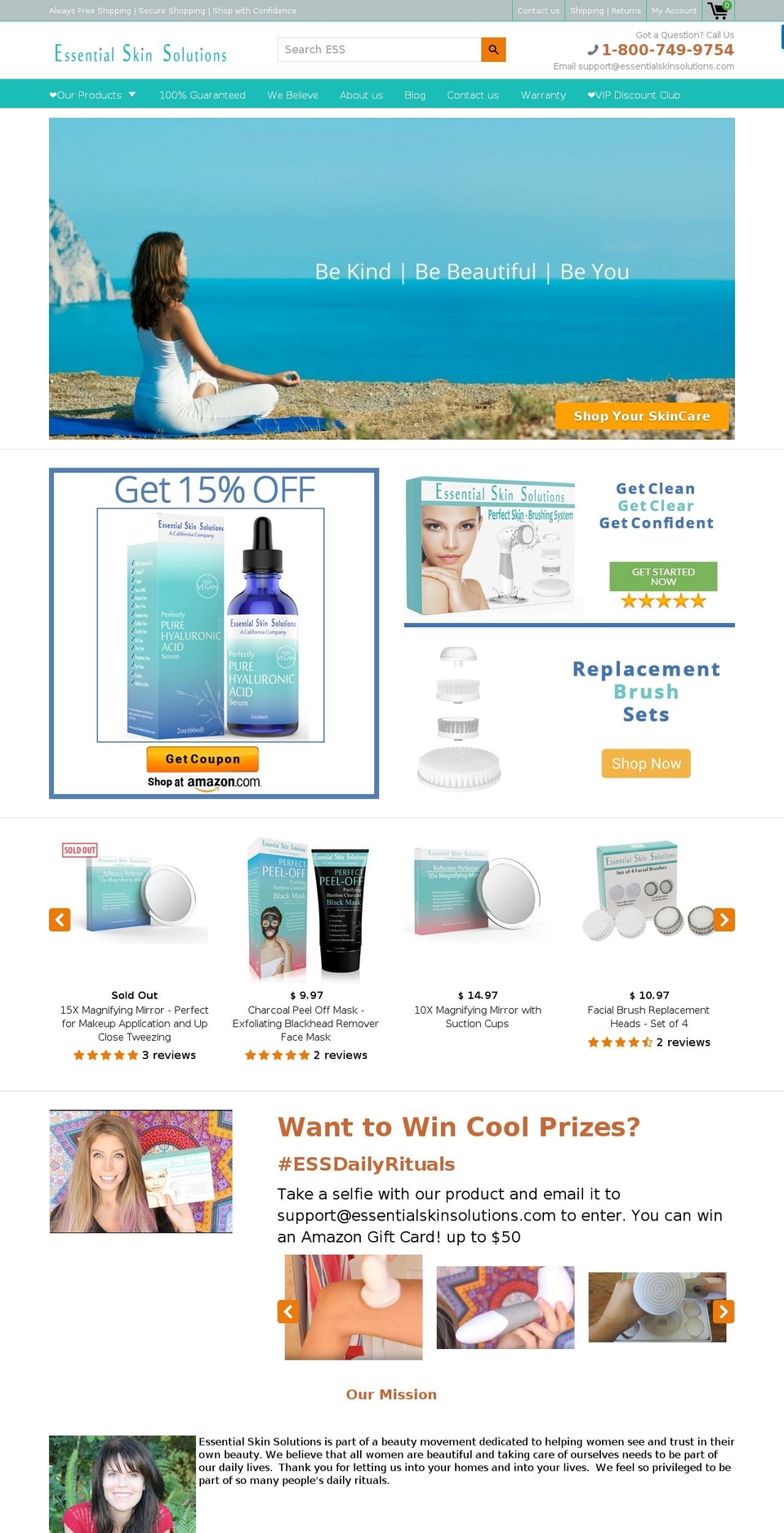perfectskinbrushingsystem.com — Shopify storefront screenshot