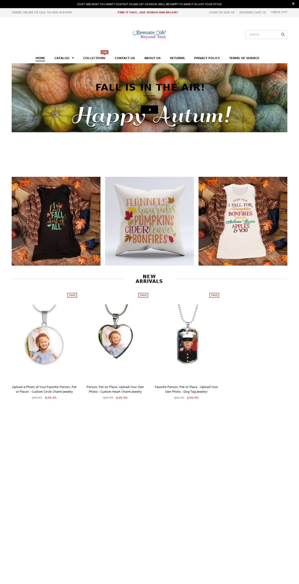 perfecttee4me.com — Shopify storefront screenshot