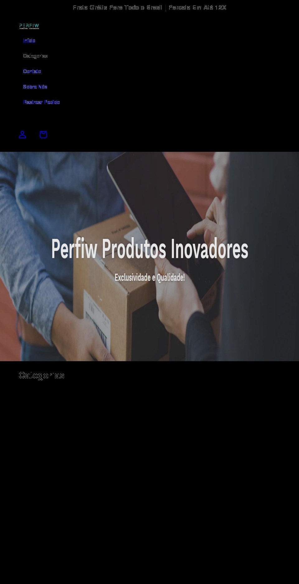 perfiw.com shopify website screenshot