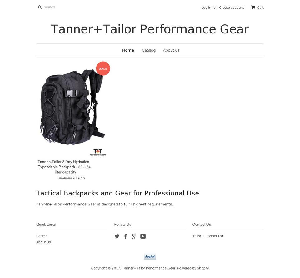 performancegear.net shopify website screenshot