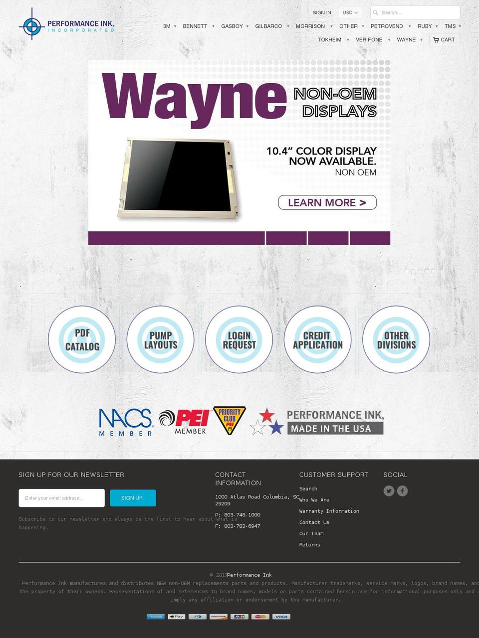 performancepetro.com shopify website screenshot