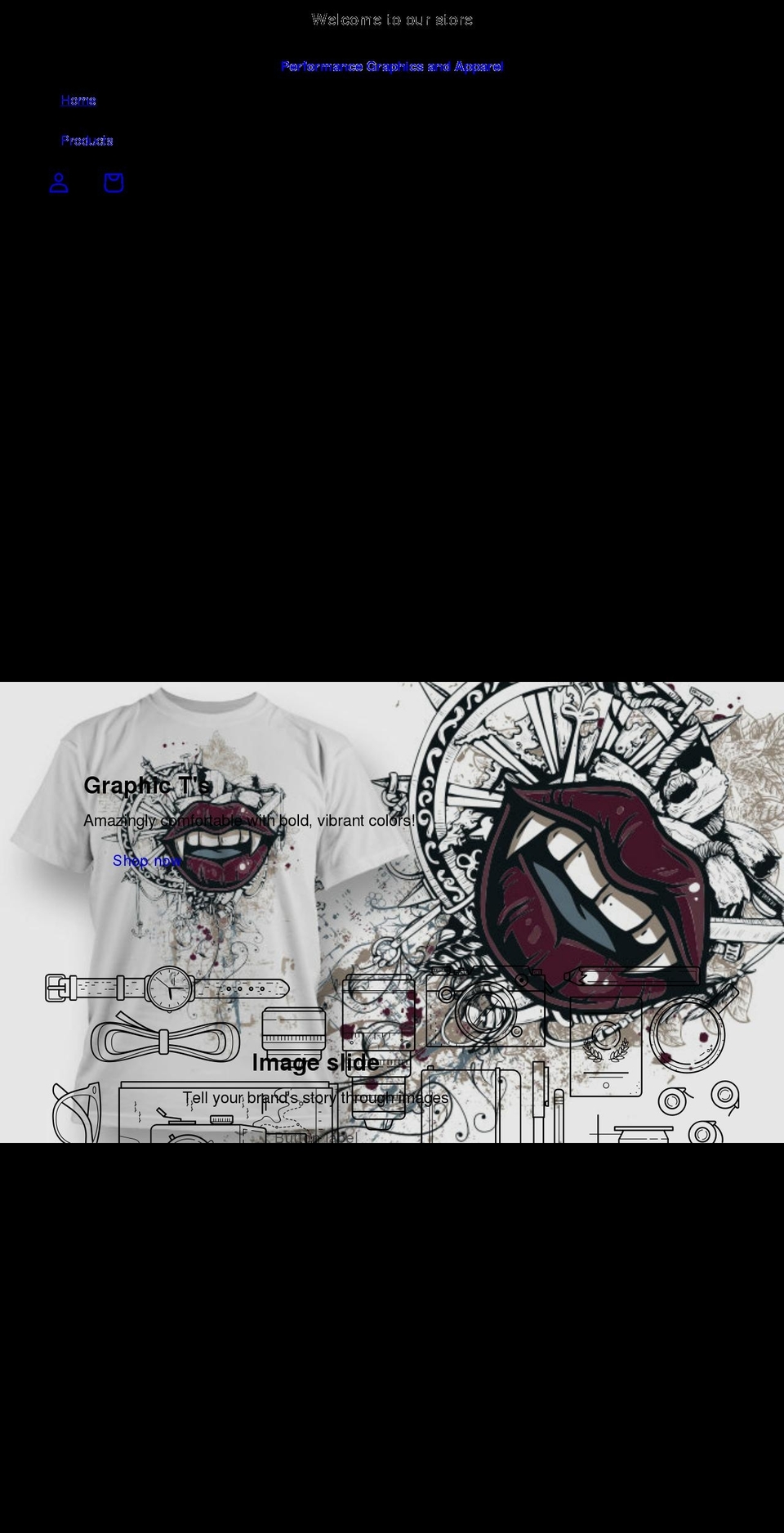 performanceprint.shop shopify website screenshot