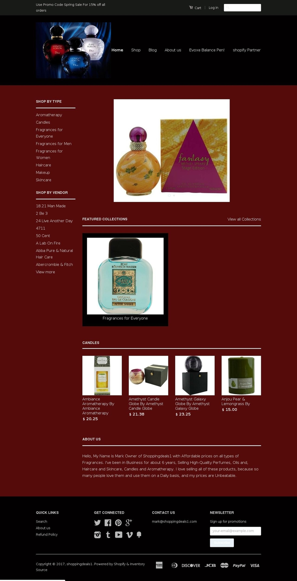 is-turnkey-shopify-theme Shopify theme site example perfumeyes.com