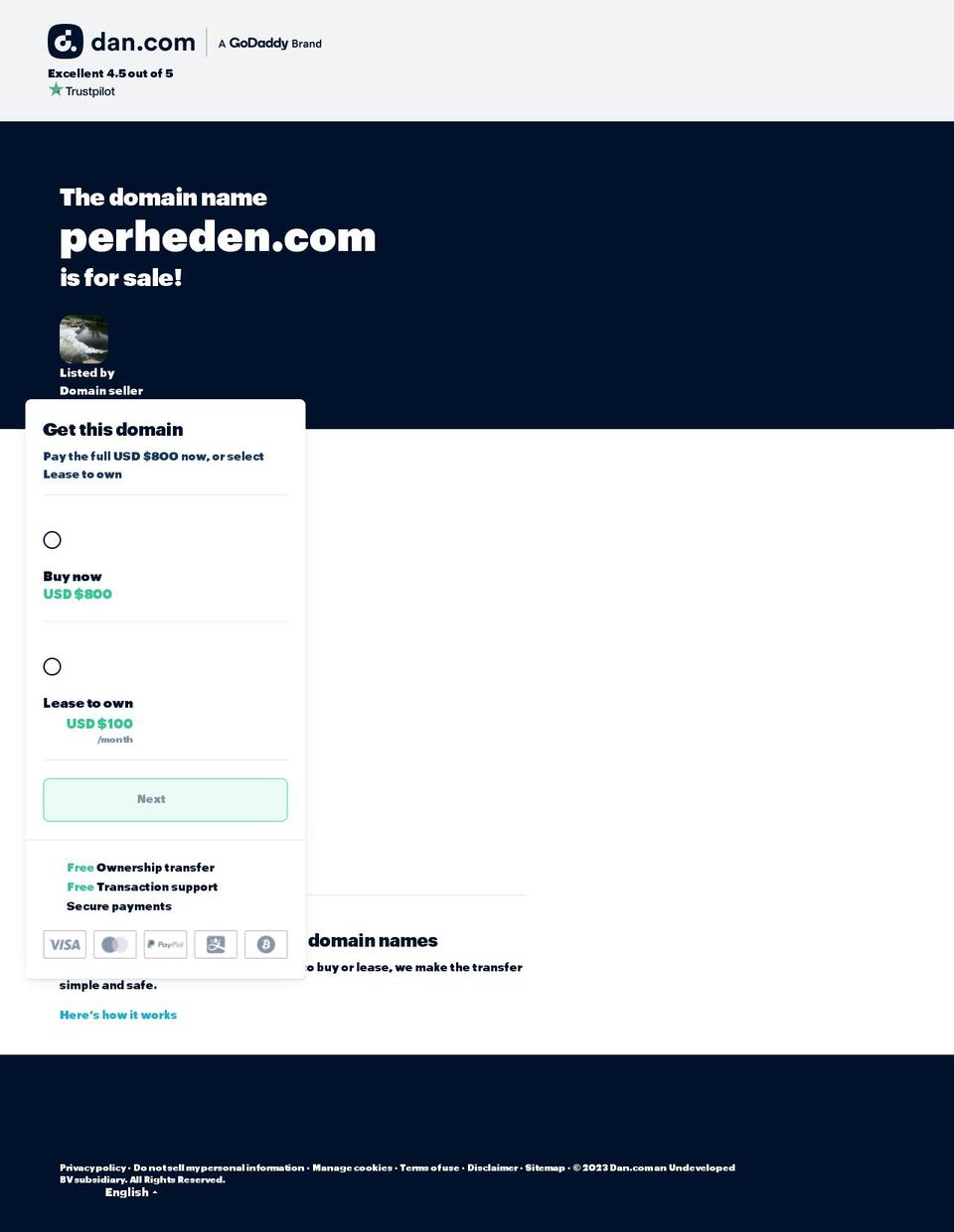 perheden.com shopify website screenshot