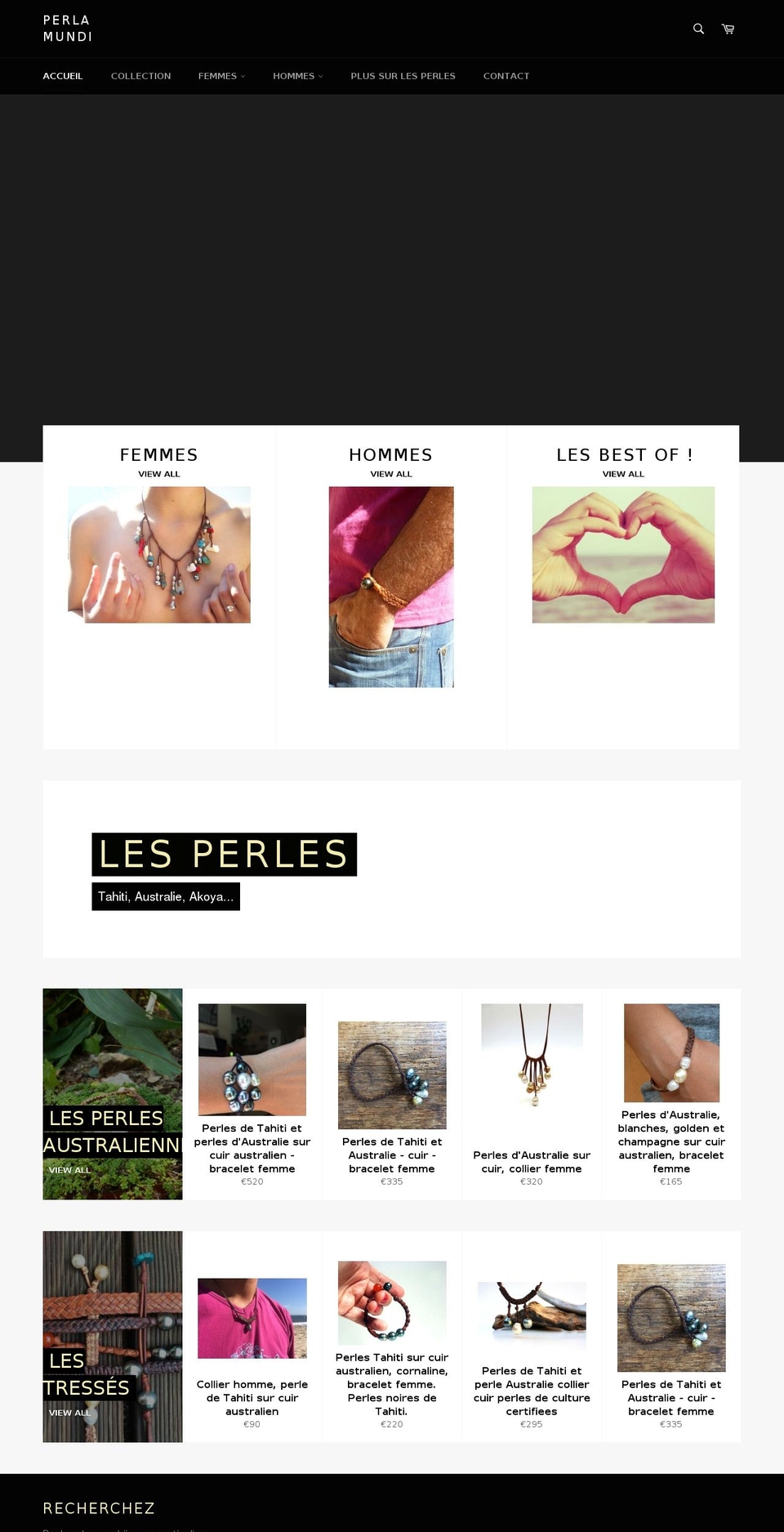 perlamundi.com — Shopify storefront screenshot