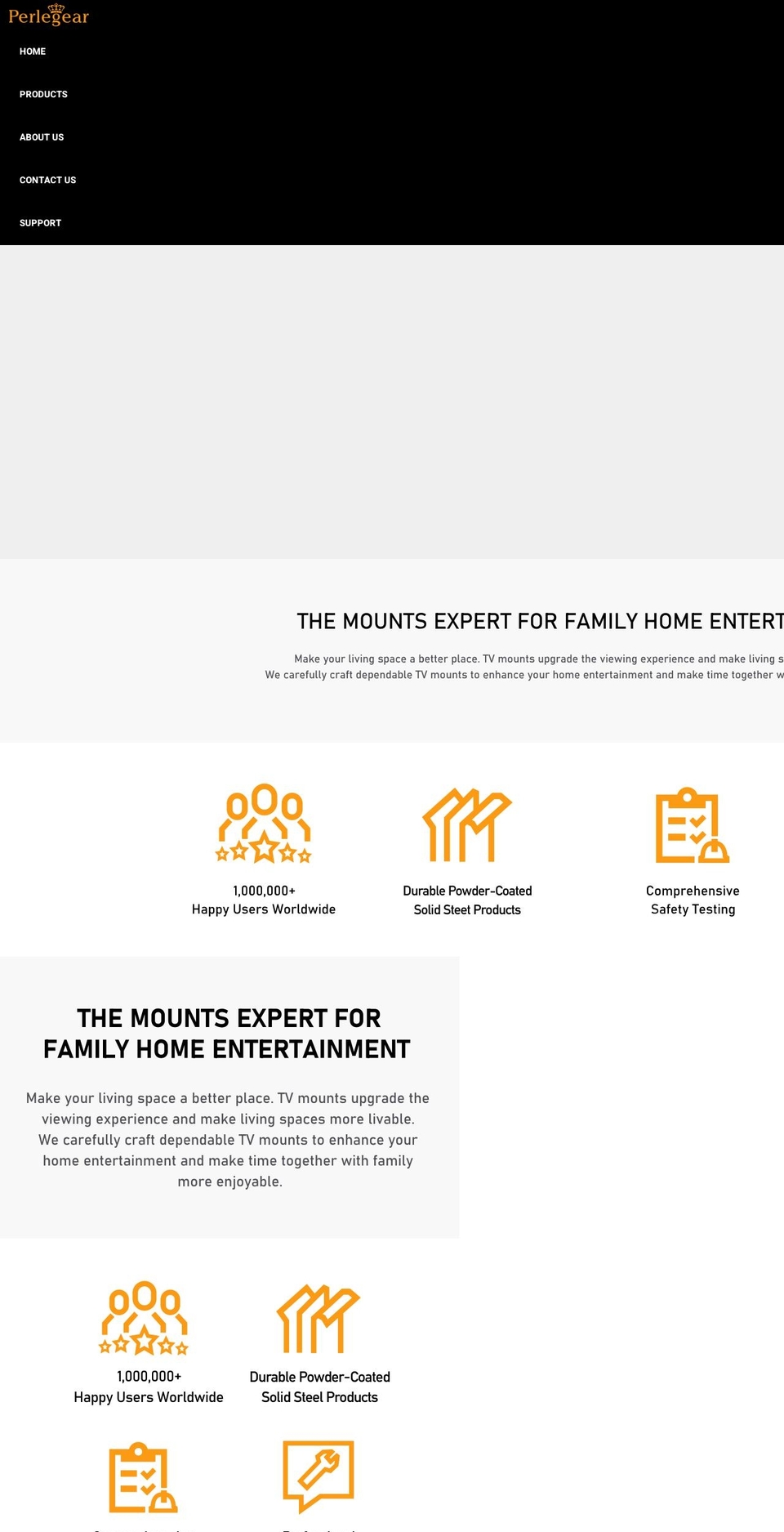 perlegearst.com shopify website screenshot