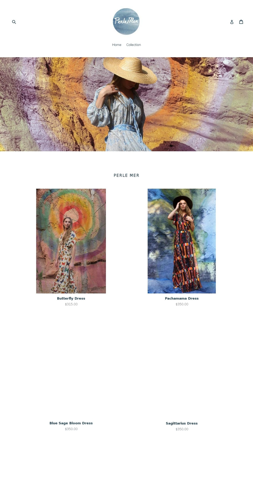 perlemer.com shopify website screenshot