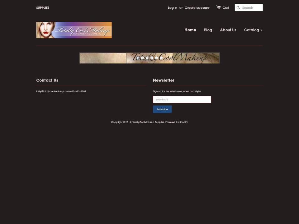 permanentmakeupbykellystore.com shopify website screenshot