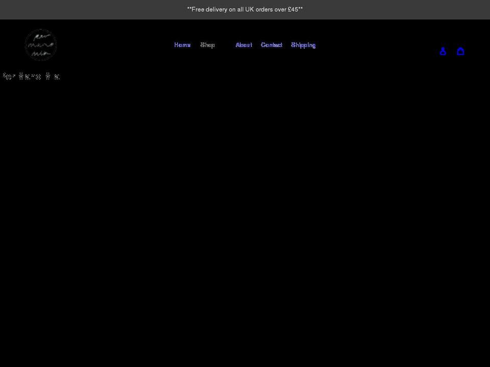 permanomia.com shopify website screenshot
