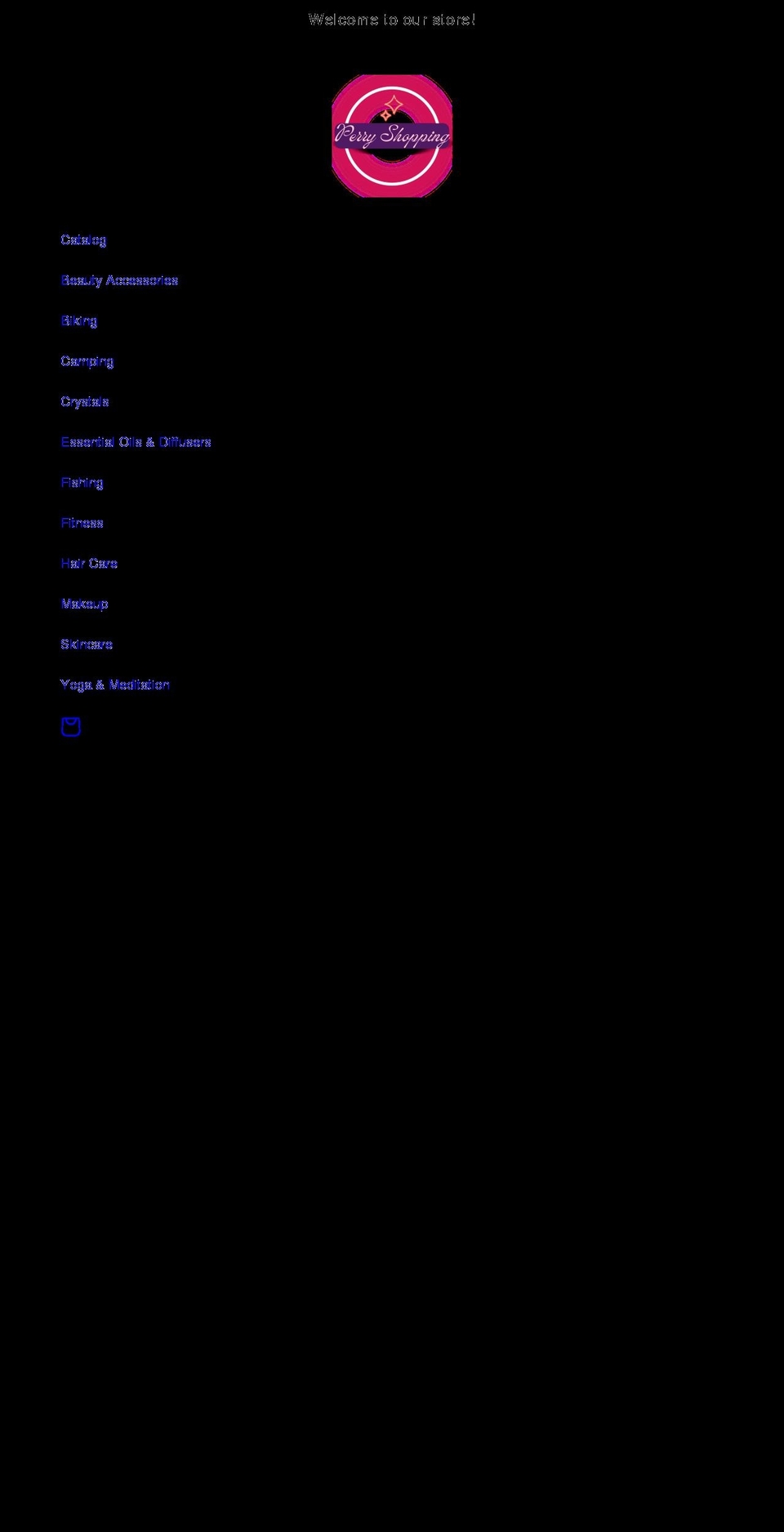 perryshopping.com shopify website screenshot