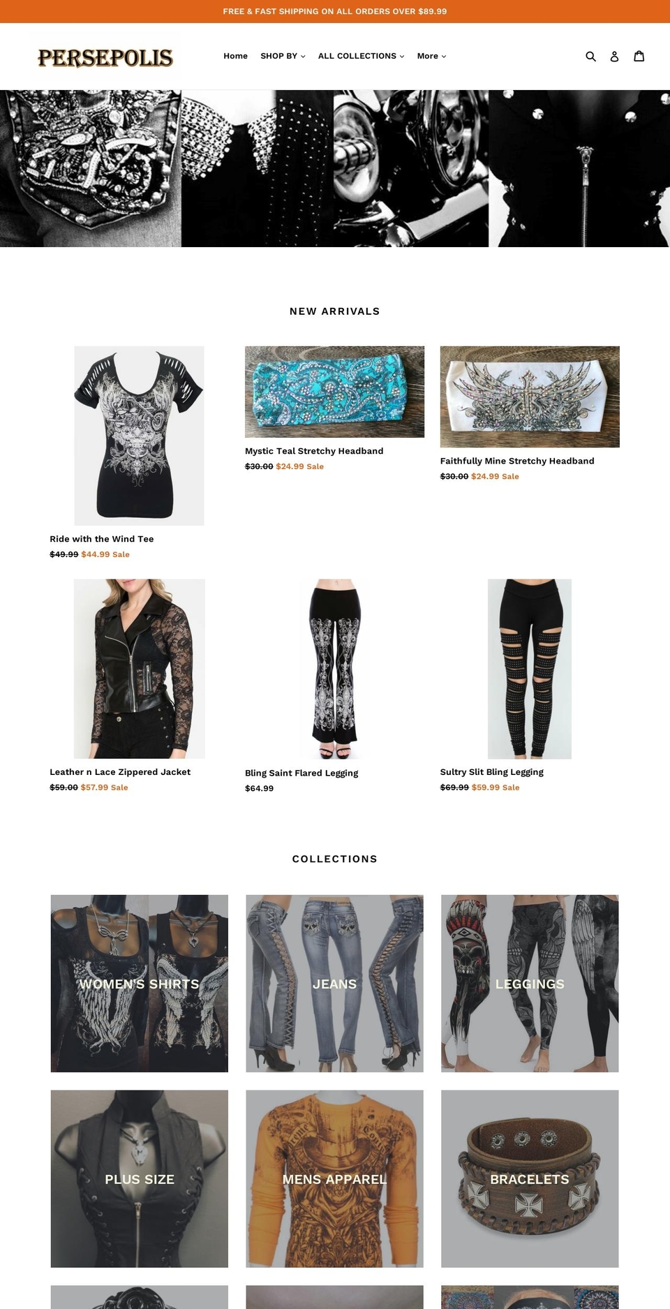 persepolis.store shopify website screenshot