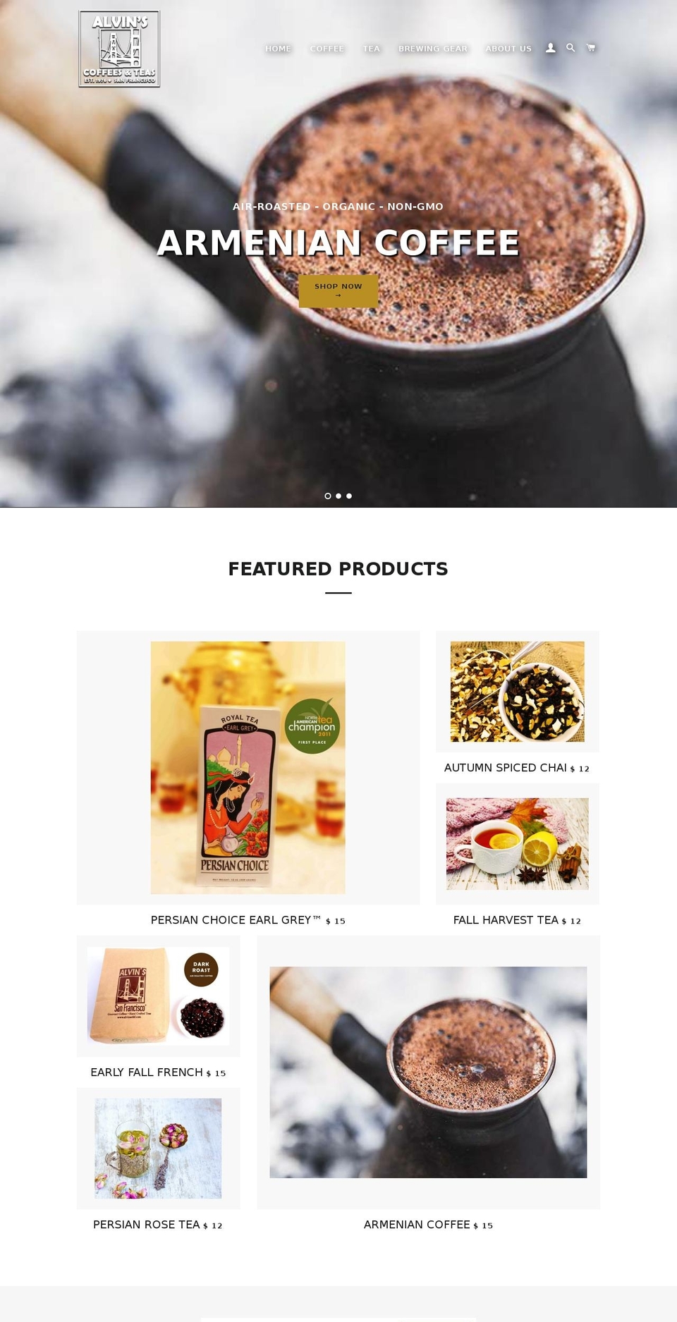 persianchoice.com shopify website screenshot