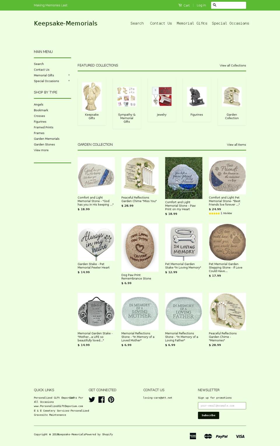 personalizedgiftemporium.com — Shopify storefront screenshot