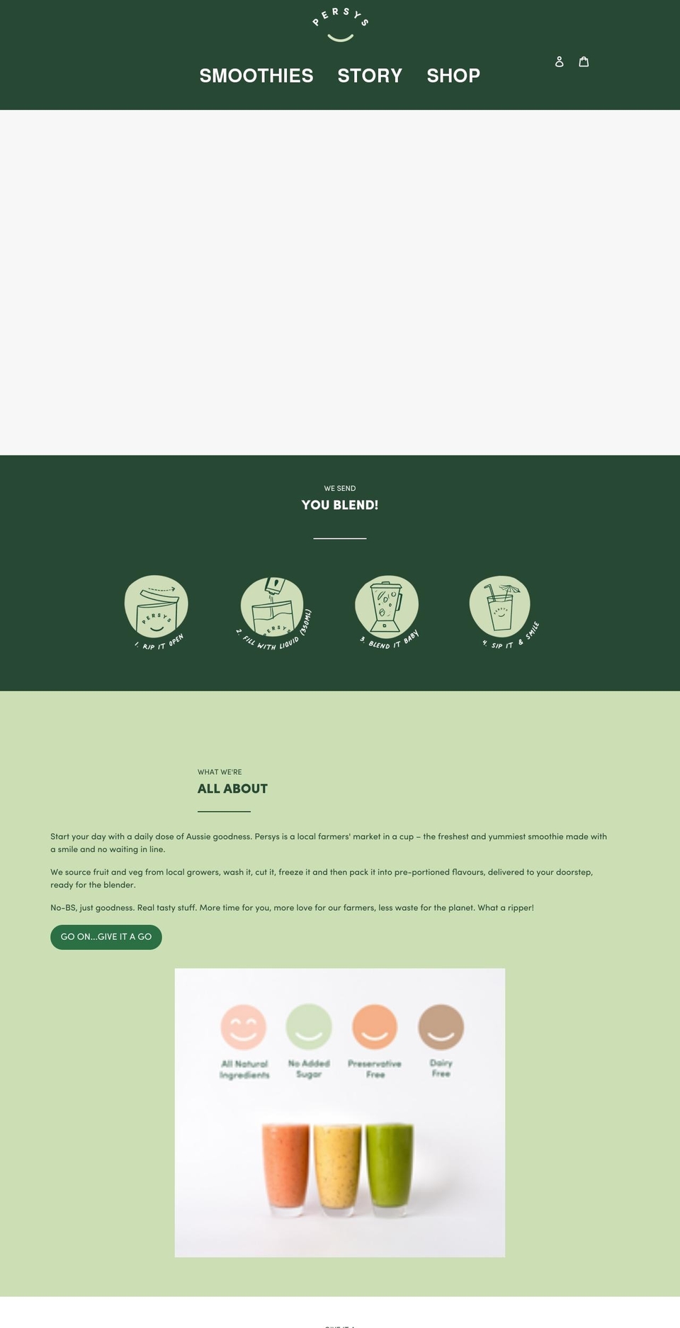 persysandco.com shopify website screenshot
