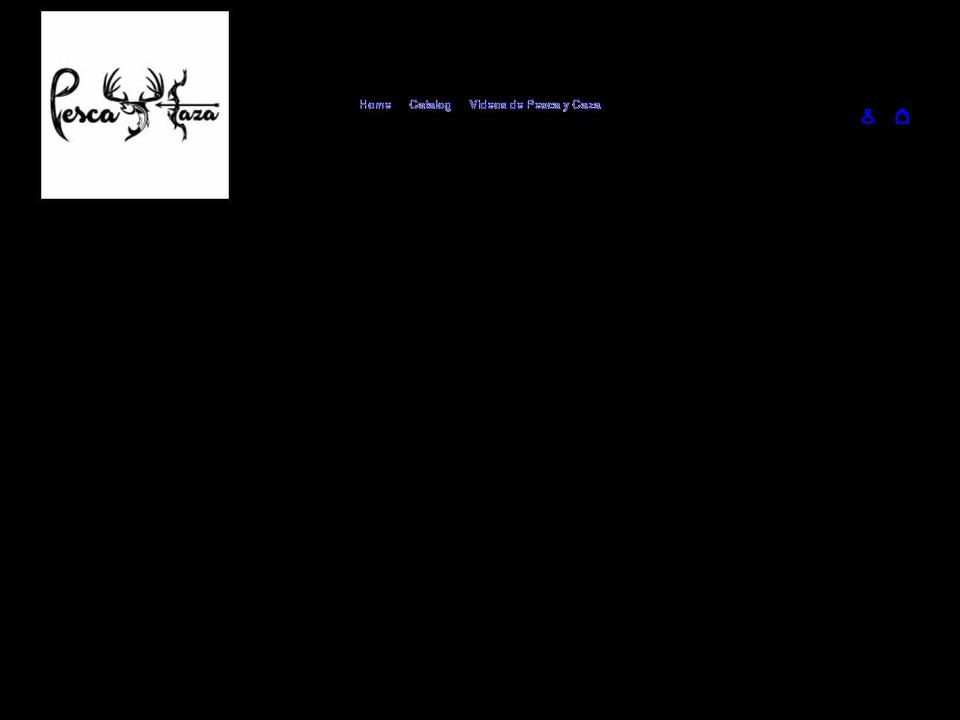 pescaycazausa.com shopify website screenshot