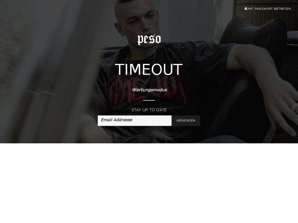 pesoclo.com — Shopify storefront screenshot