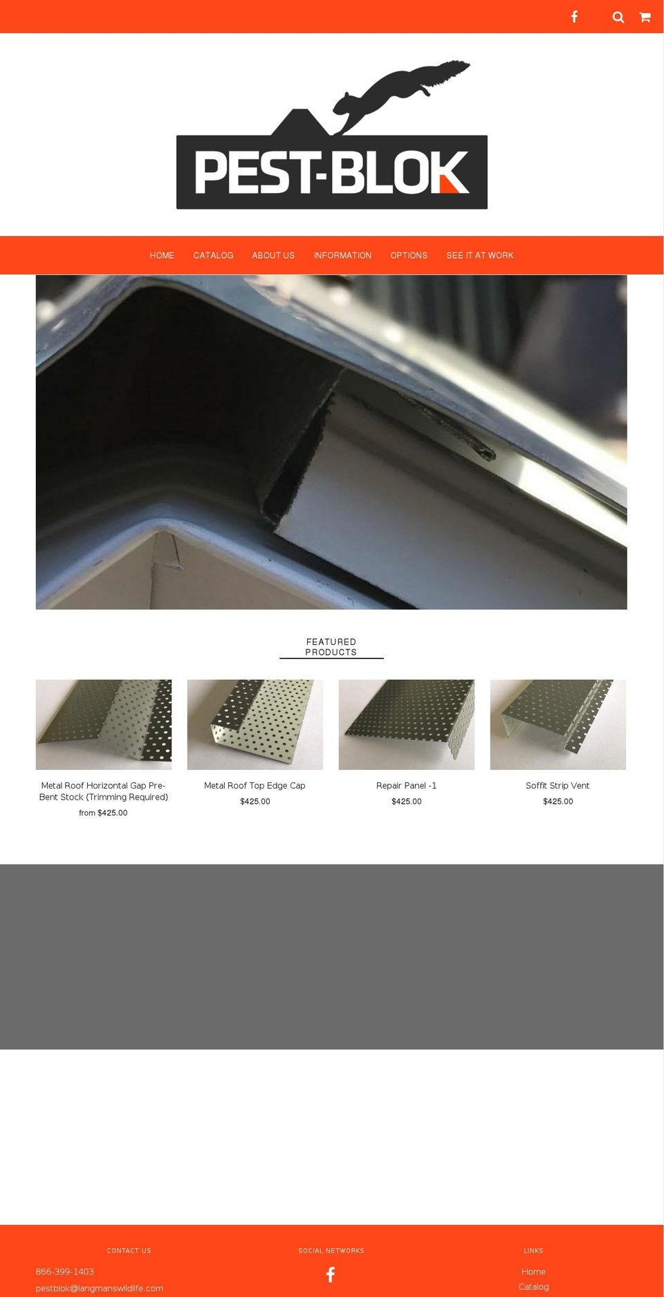pest-blok.com — Shopify storefront screenshot